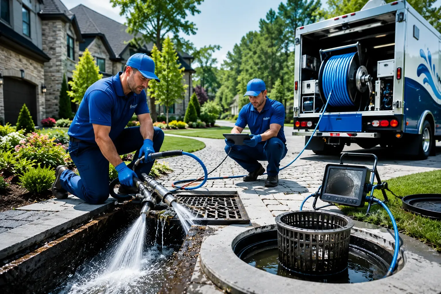 Local outdoor drain cleaning professionals in Warren, VT